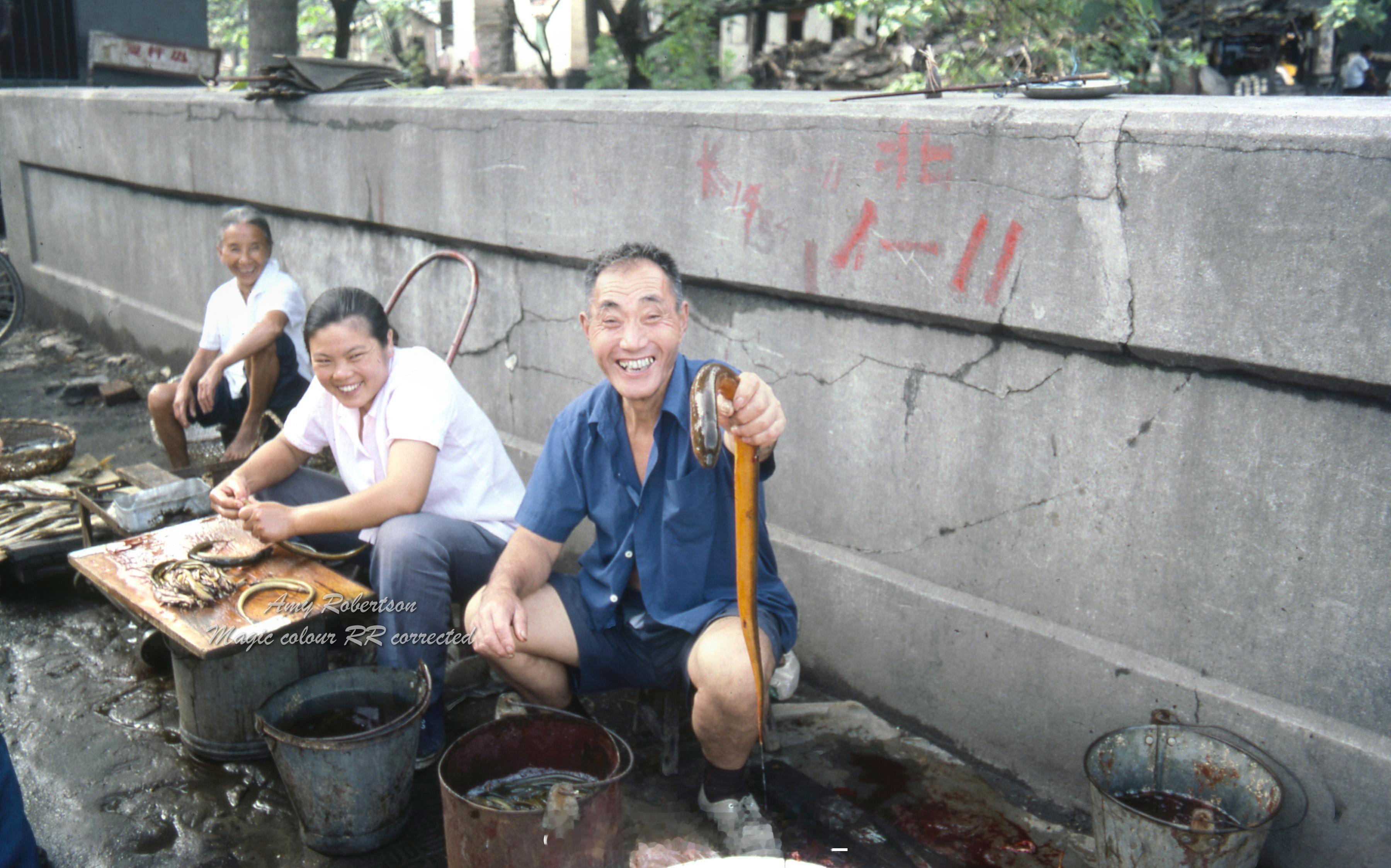 1985 南京活鱼现杀#幻彩记忆金陵# ​​​