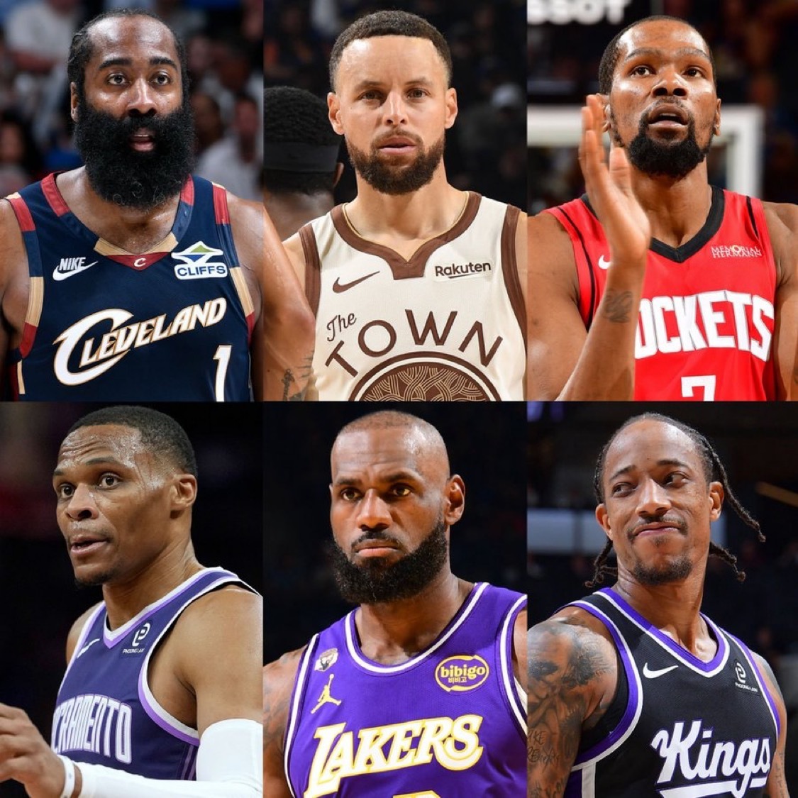 美媒：2010年代球星本赛季表现：哈登（第17个赛季）23.7分 - 4.9篮板