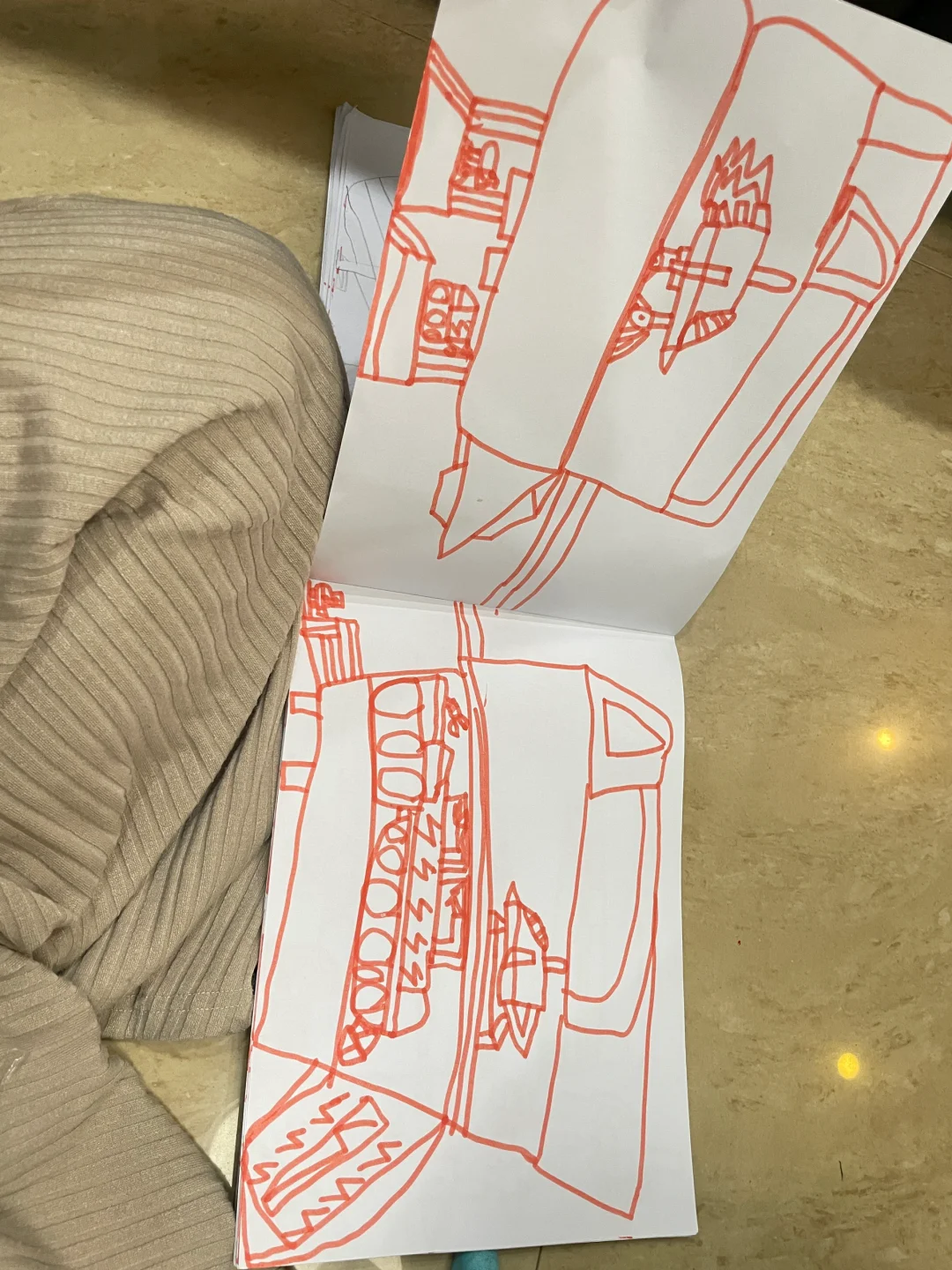 一年级画的都是啥？