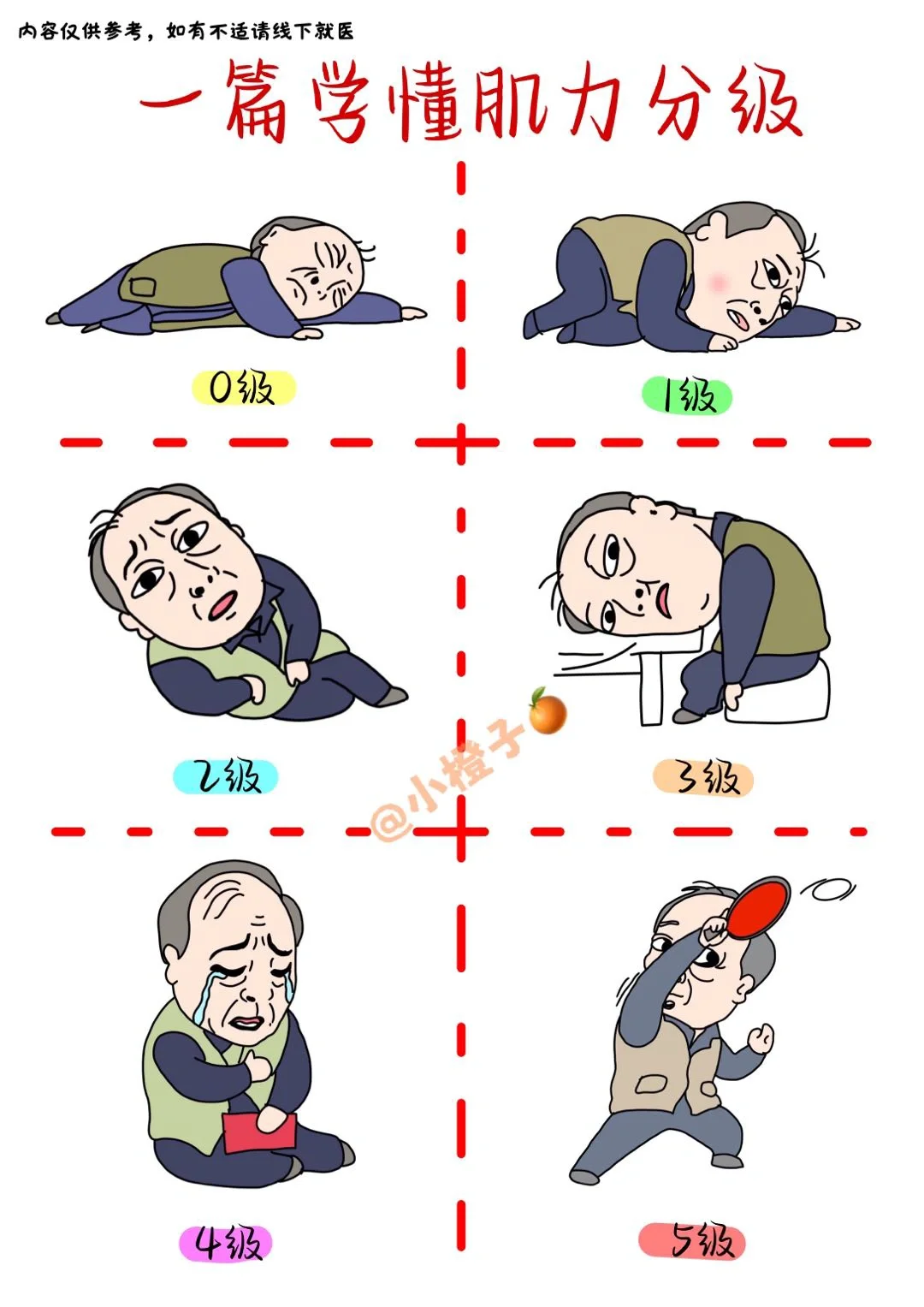 📖一篇学懂肌力分级｜建议收藏✅