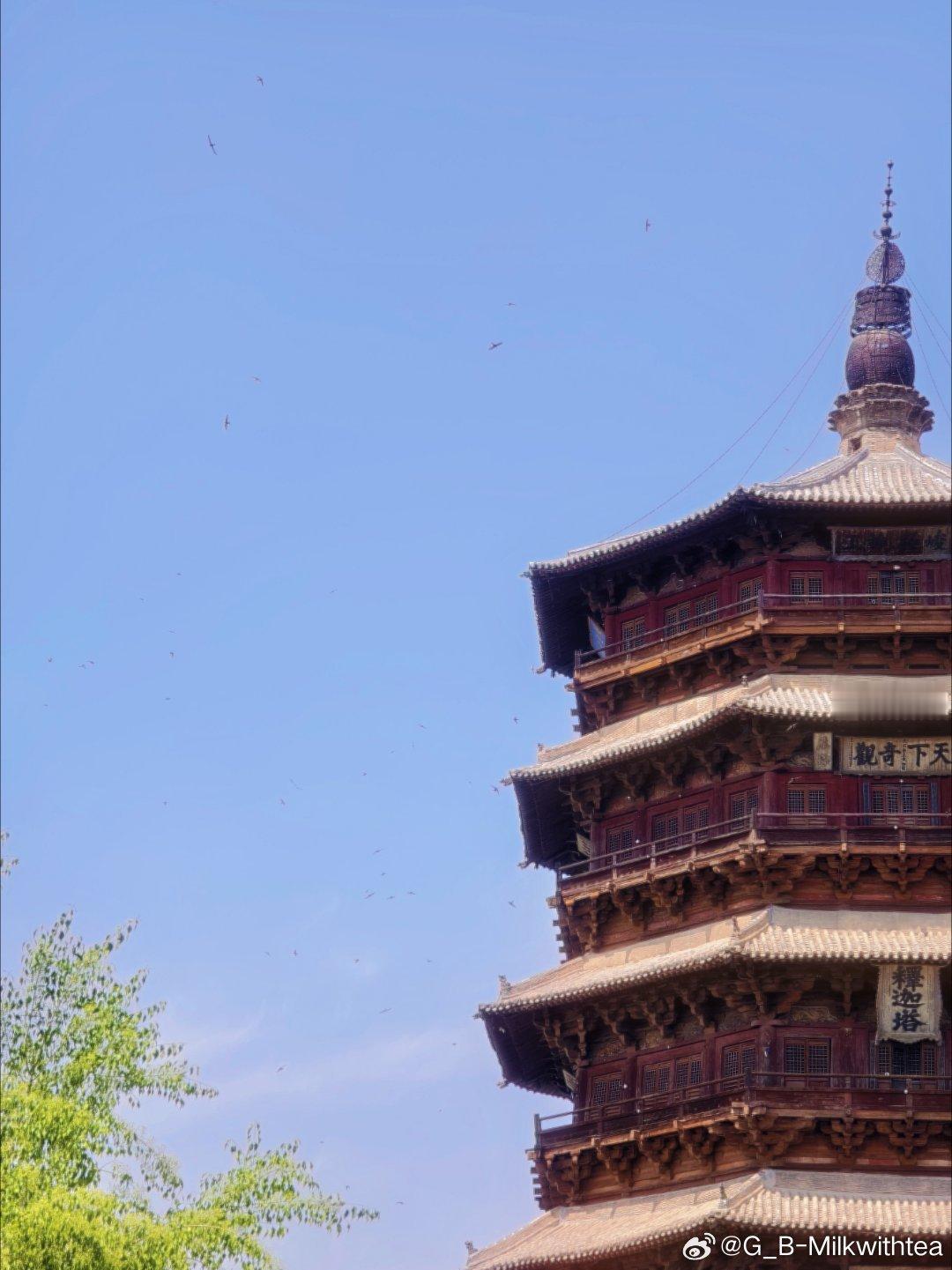 见一眼 少一眼的“你”📍云冈石窟📍应县木塔📍悬空寺 大同