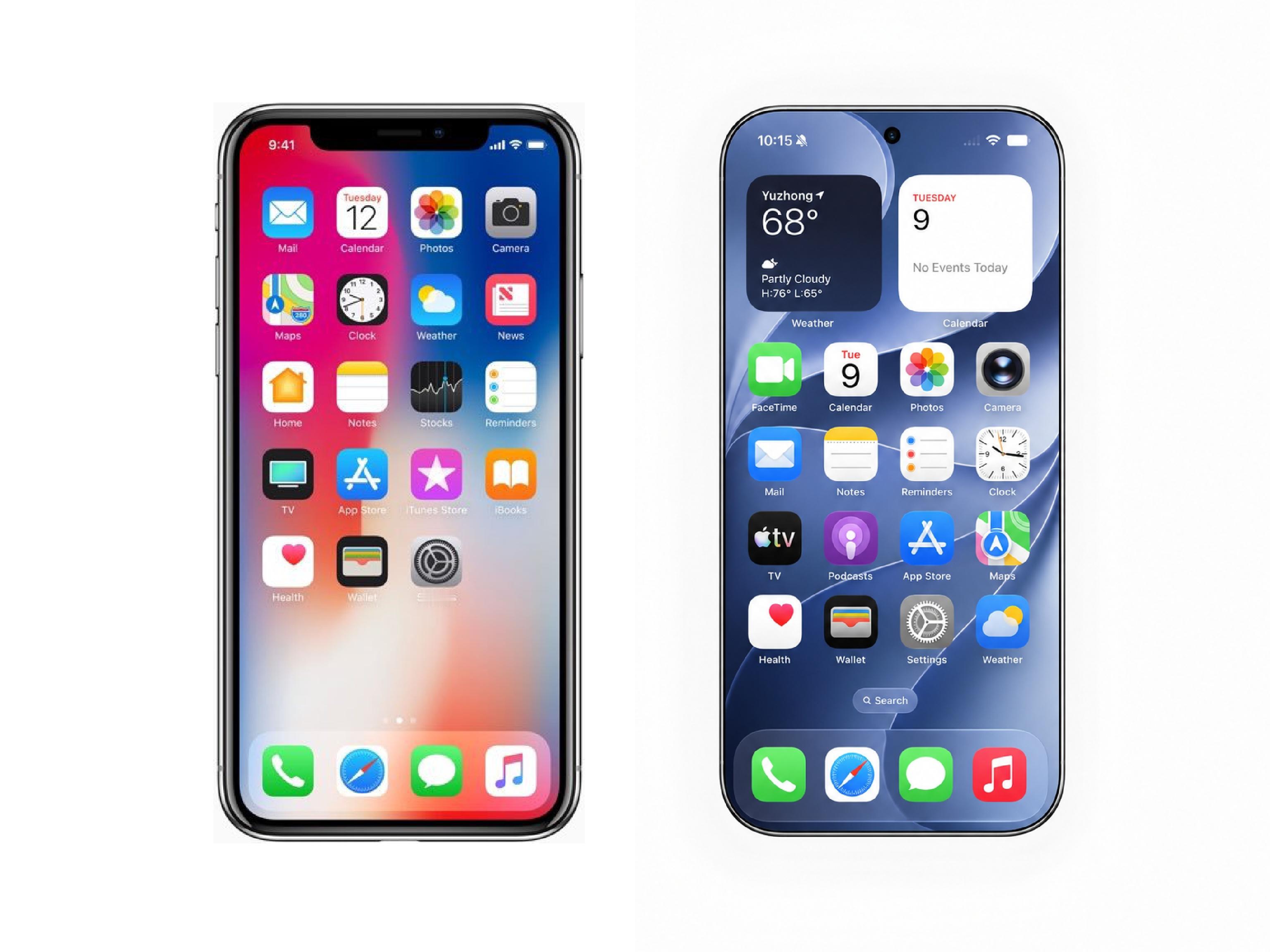 苹果十周年端出了iPhone X，四等边全面屏+刘海屏设计，改变了未来几年的手机