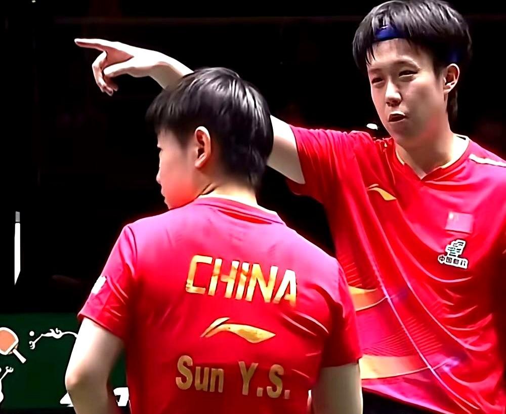 动漫组合状态优于莎头组合。

成都正在开2025国际乒联混团世界杯，还是2028