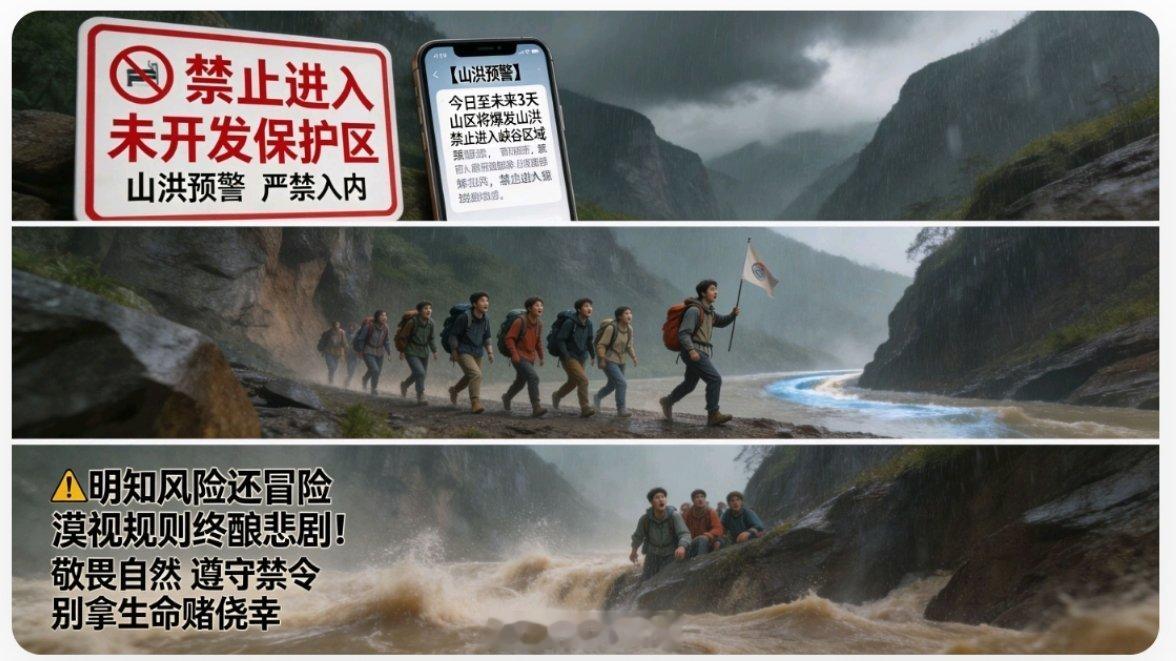 5人在刺刀峡谷遇险身亡【明知风险预警还执意冒险，漠视规则的侥幸心理终究酿成无法挽