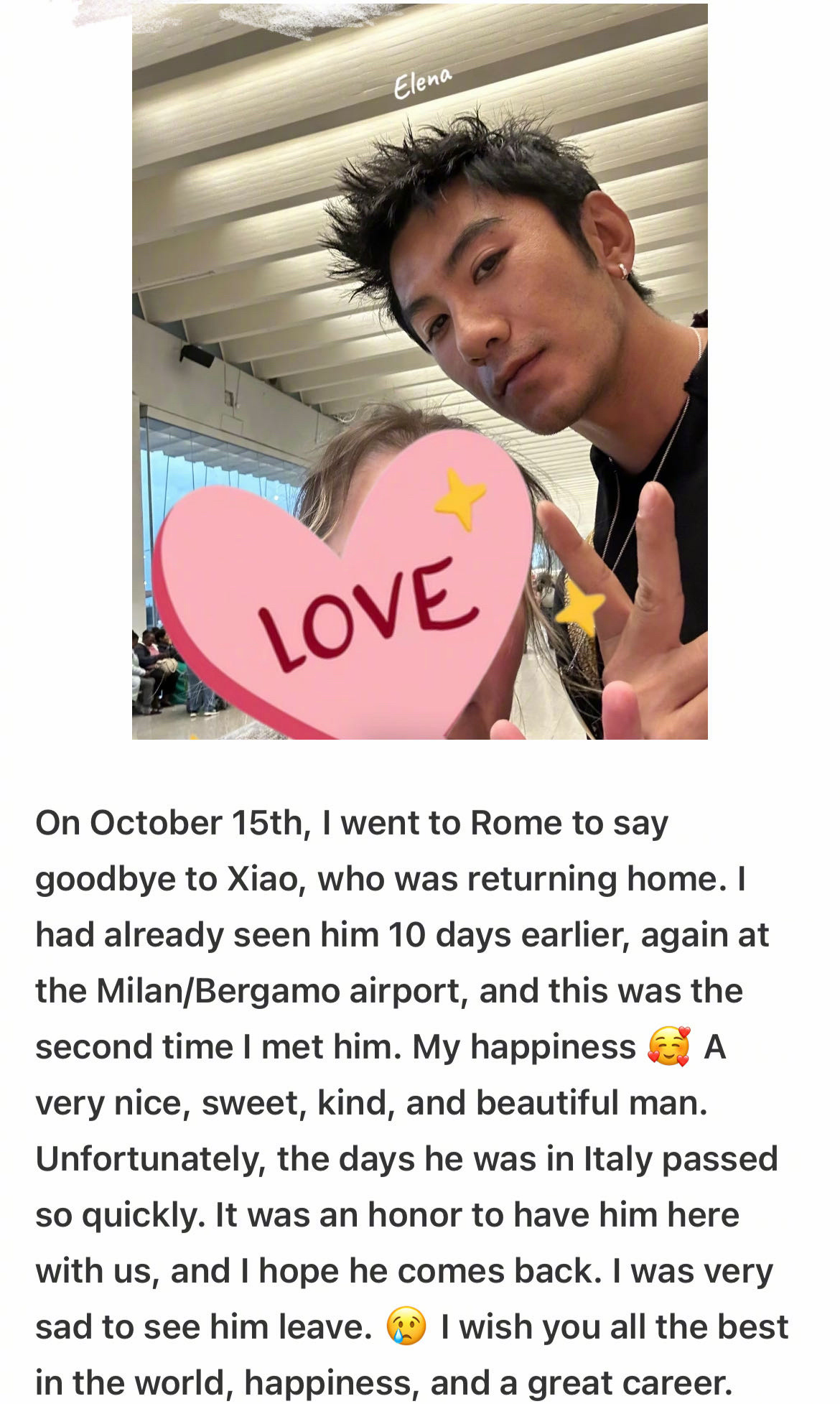 肖顺尧意大利畅销款肖顺尧东方魅力席卷意大利！频被偶遇合照，获当地网友自发安利，这