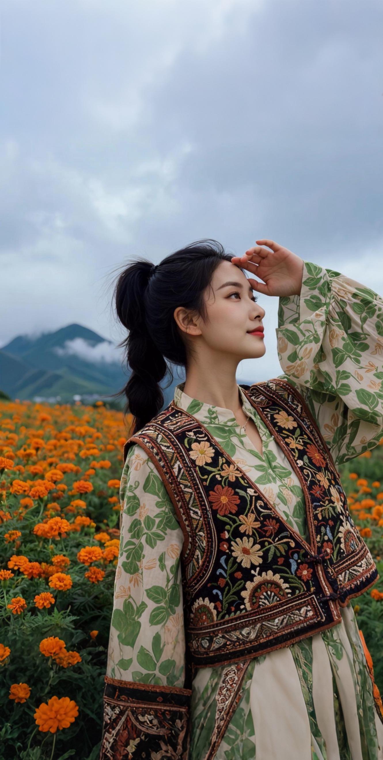 人间这趟，我翻山越岭，为己而来。”