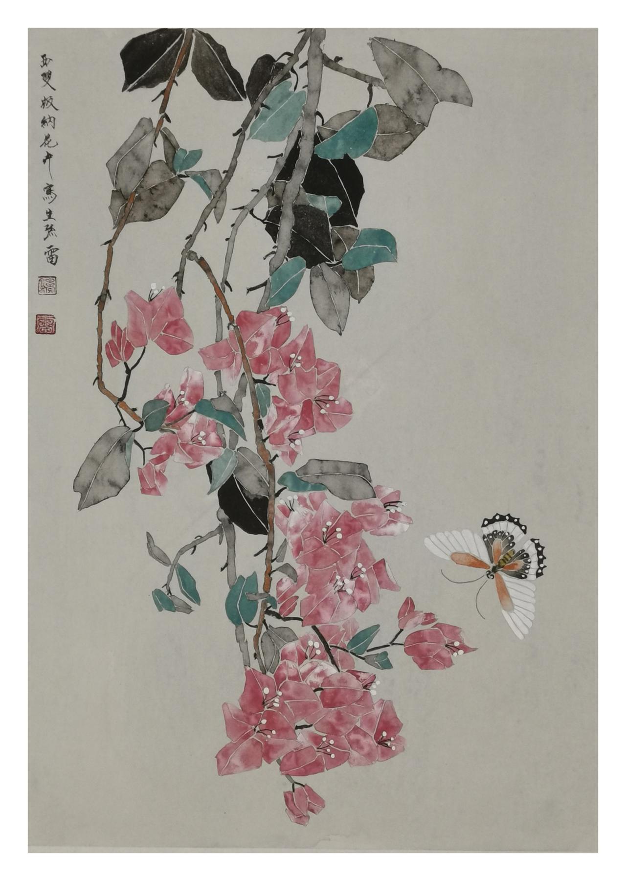 #夏日生活打卡季#孙雷老师的花鸟画作，犹如清风拂面，明媚清新，不染尘埃。其艺术特