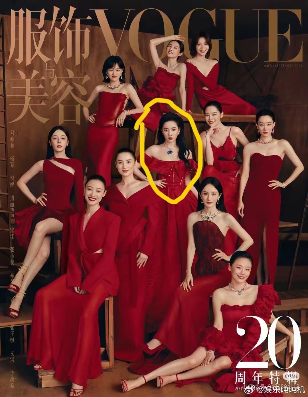 果然，刘亦菲在娱乐圈的地/位无人撼动​无论外面多么腥风血雨，有她参加的活动总是妥