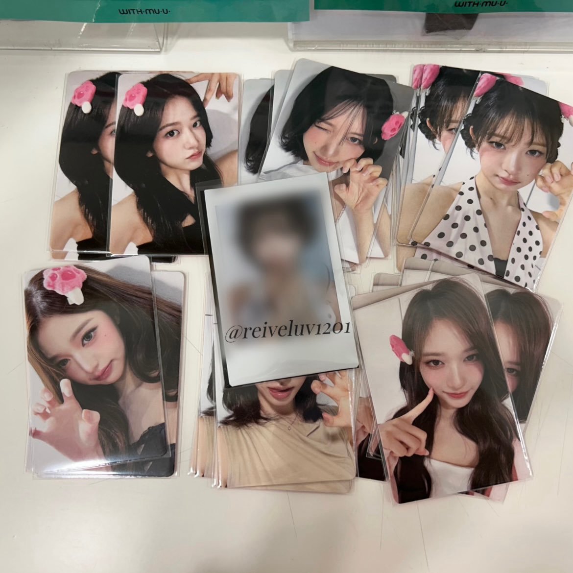 WM幸运卡未公开拍立得🥺不敢想这个包包头美波有多么可爱-reiveluv120