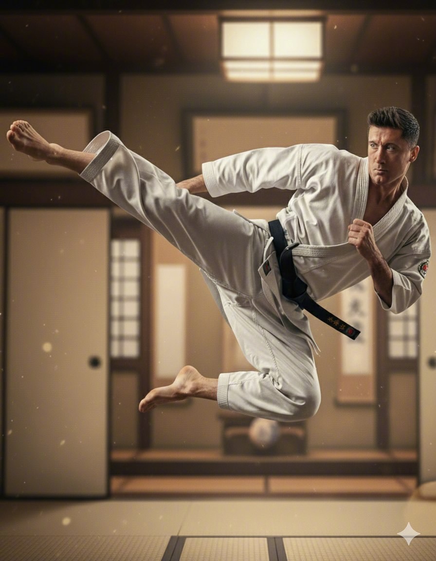 🥋🎾🏐平行宇宙中的莱万，会成为什么样的男人[疑问]⚠️（注：三张AI生成图