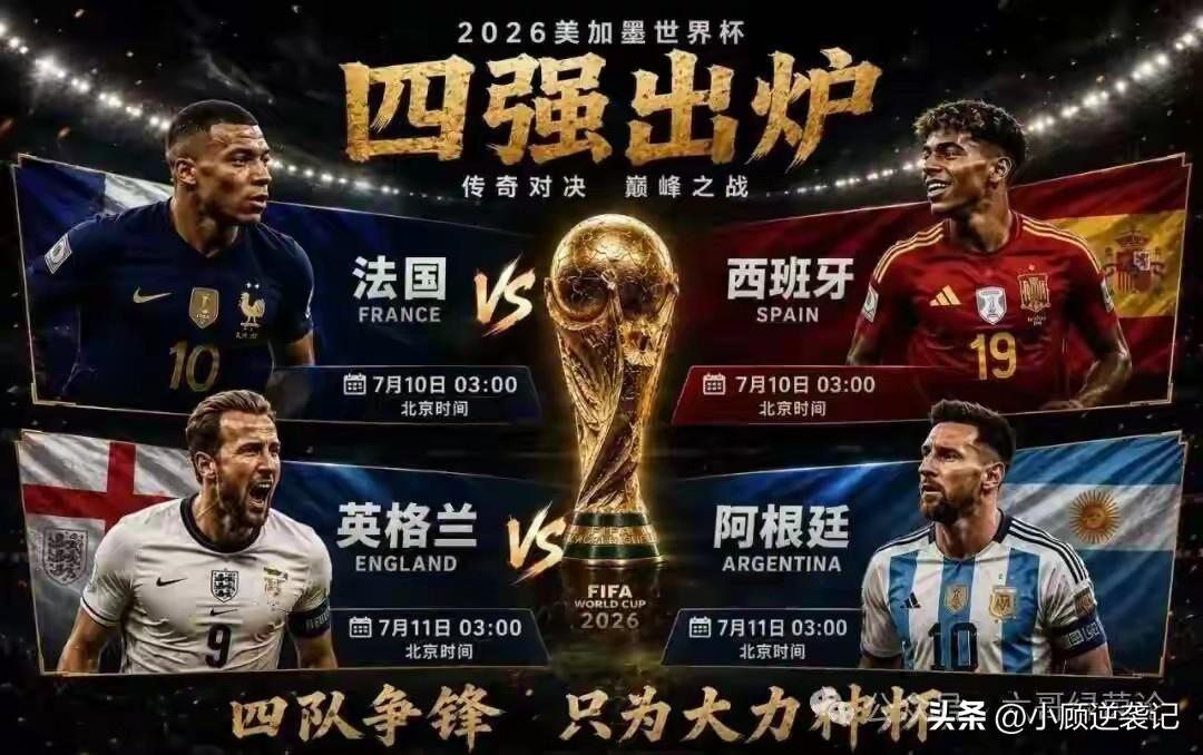 这场西班牙对战法国的焦点之战，简直就是冠亚军的提前对决！


西班牙全程不败，场