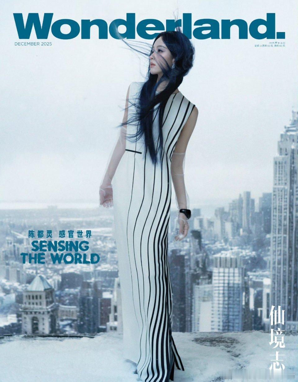 陈都灵 Wonderland 闭年刊封面，好绝啊🥵🥵 