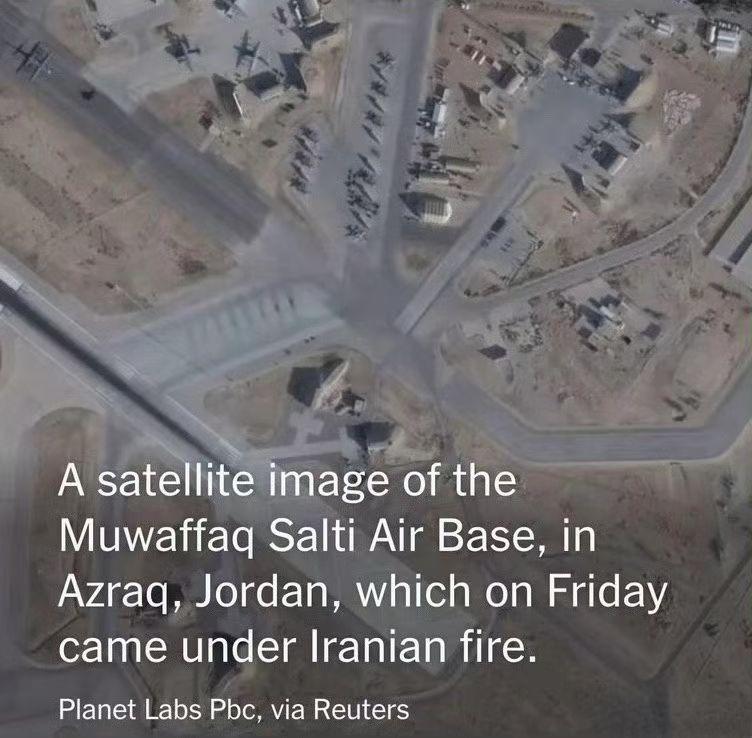 🇺🇸🔥🇮🇷
美军驻约旦基地，
失踪人员的遗体找到，
确认第三名死亡
