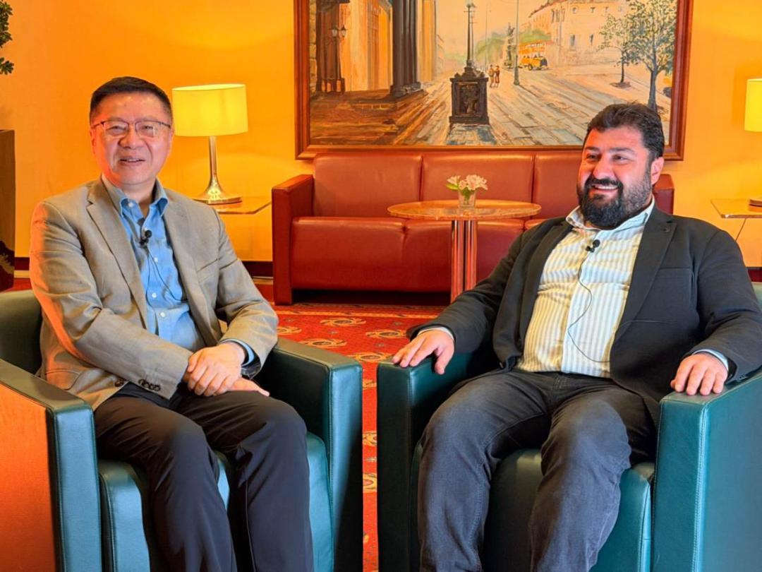 张维为教授接受土耳其媒体专访

5月31日下午，正在德国访问的国家高端智库理事会