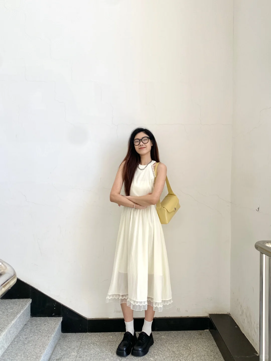 176高个子ootd | 吊带连衣裙也太仙了啊啊！