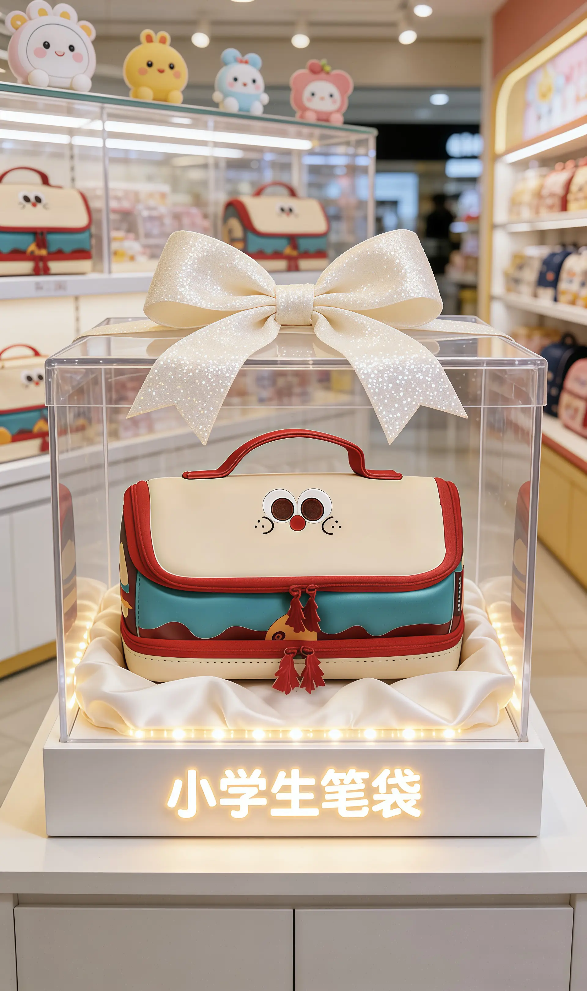 这个小房子笔袋也太萌了吧！立体的房子造型，看起来小巧，其实很能装哦！像...