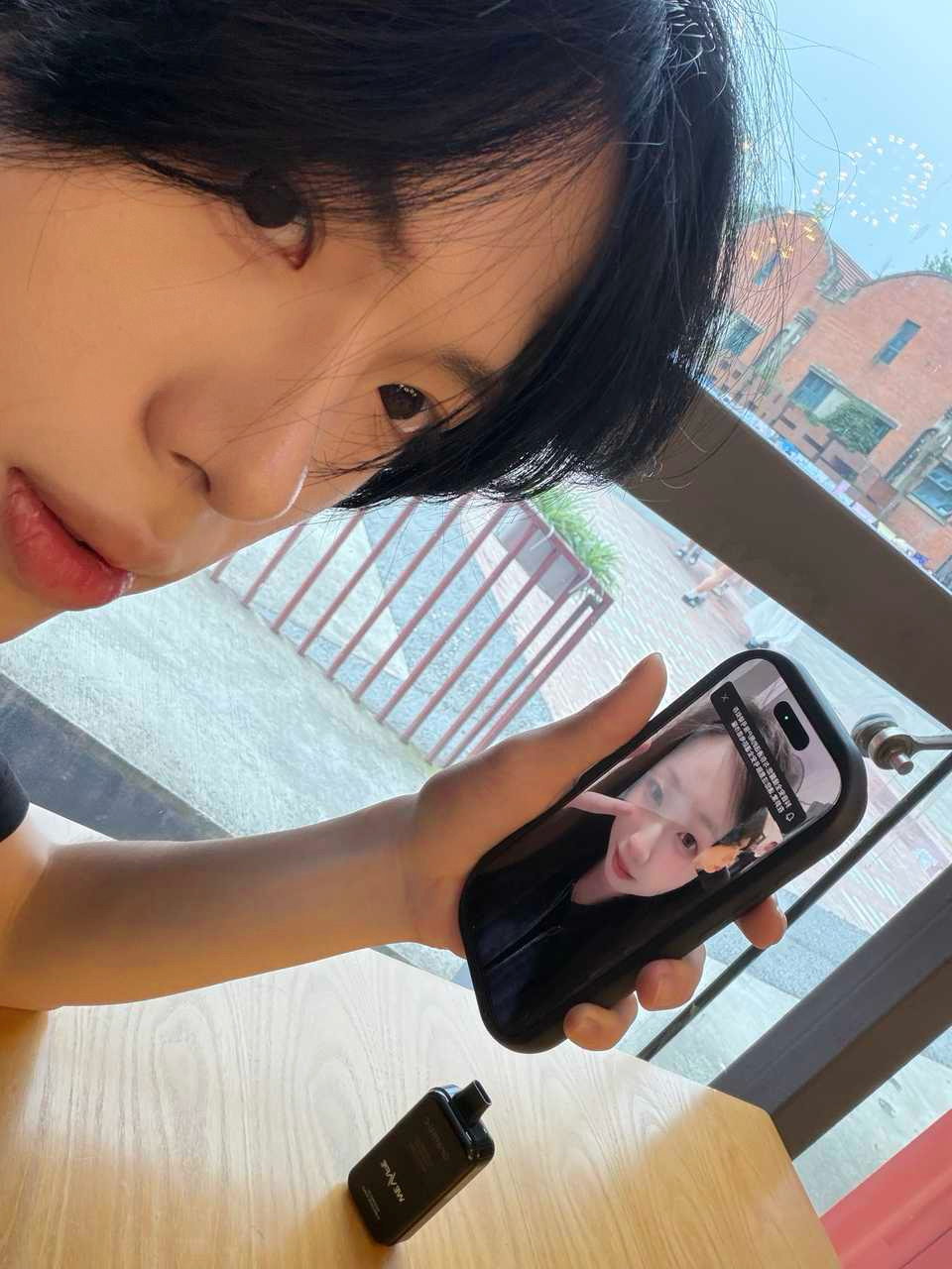 第一次见你的我 好慌张 找不到什么话要讲🎵🤍🧸 ​​​