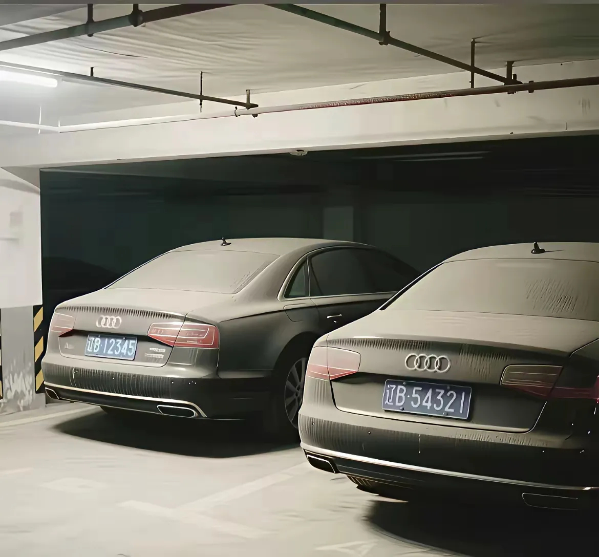 车号车上尘土车主换豪车了么 