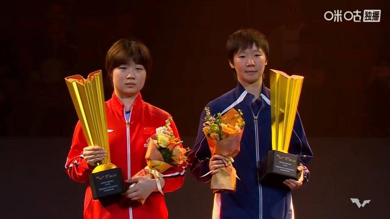 双杀美和，北🈵女双卫冕成功中国大满贯