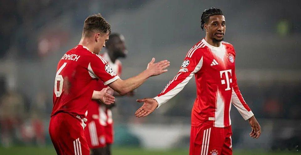 拜仁3月13日讯 在本周中结束的欧冠1/8决赛首回合拜仁6-1大胜亚特兰大的比赛