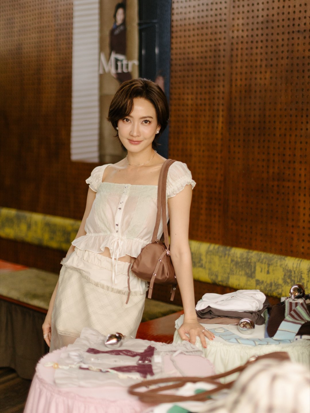 Taew Natapohn｜IG更新🍁参加Mitr活动和徐志贤新公司的发布会c
