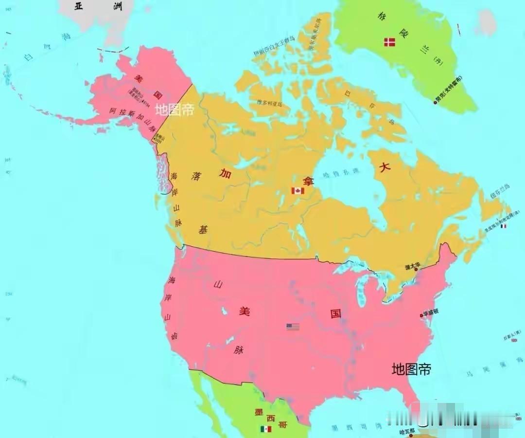 信心爆棚的特朗普要把美国扩张成世界面积最大的国家。

特朗普下一个收拾的目标不是