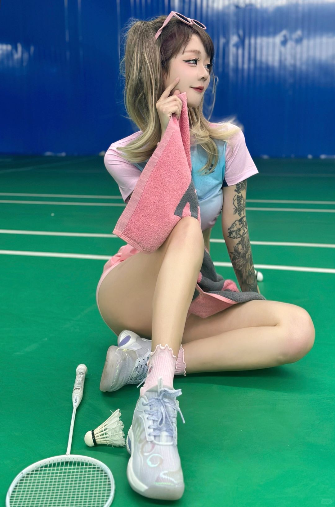这个夏天 我们球场见🏸️