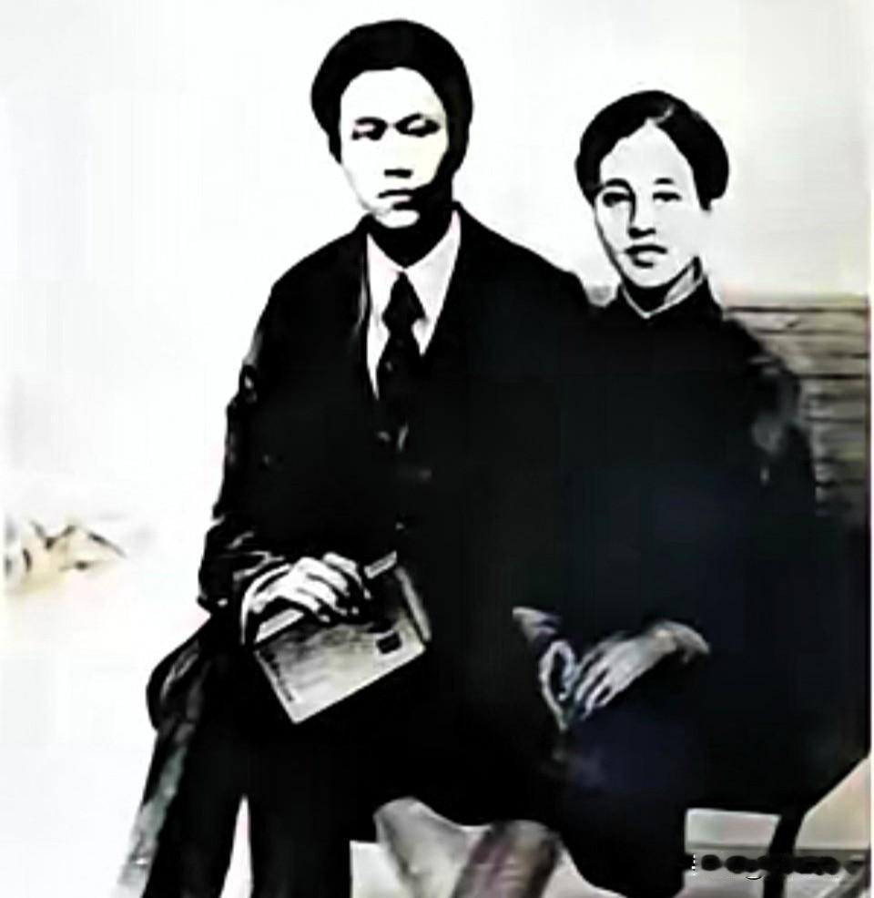 蔡和森，1918年与毛泽东等组织新民学会，1919年赴法勤工俭学，1921年回国
