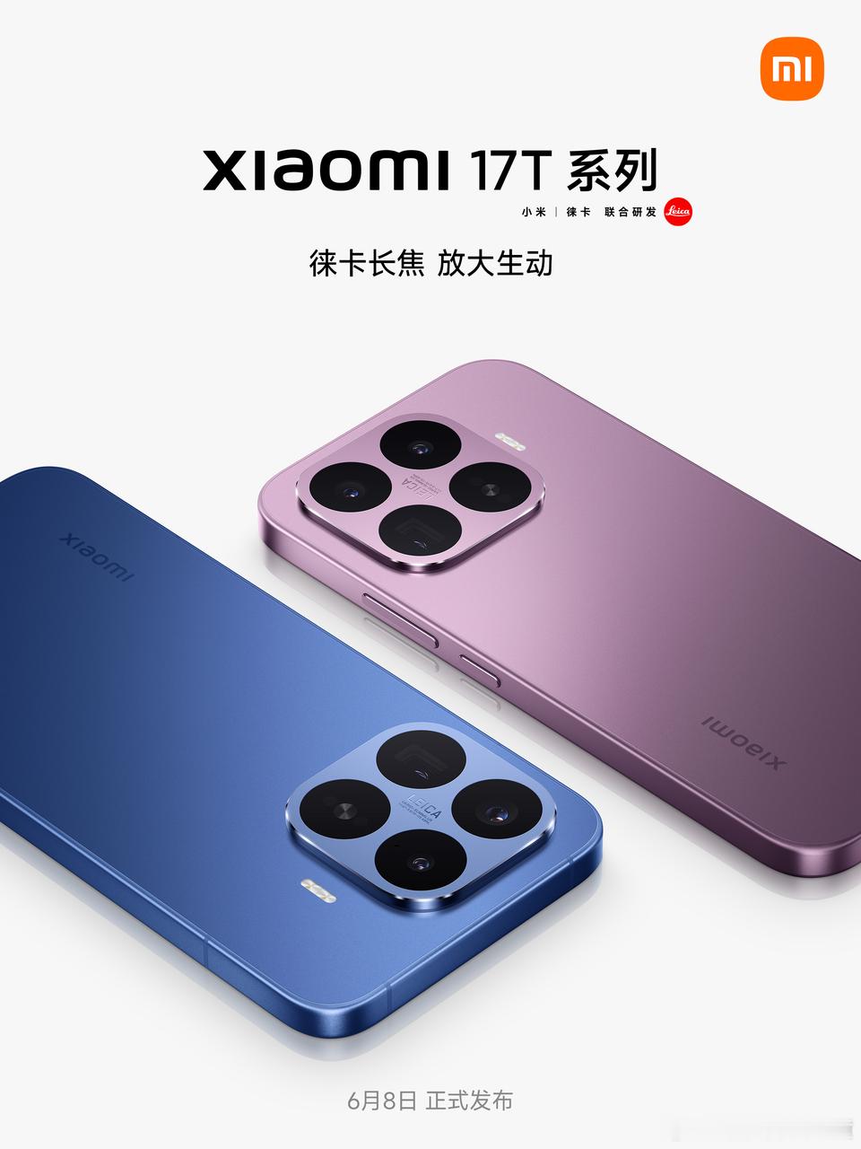 一个小米 17 出将近 10 款手机了，好好研究18系列吧小米17T系列定档6月