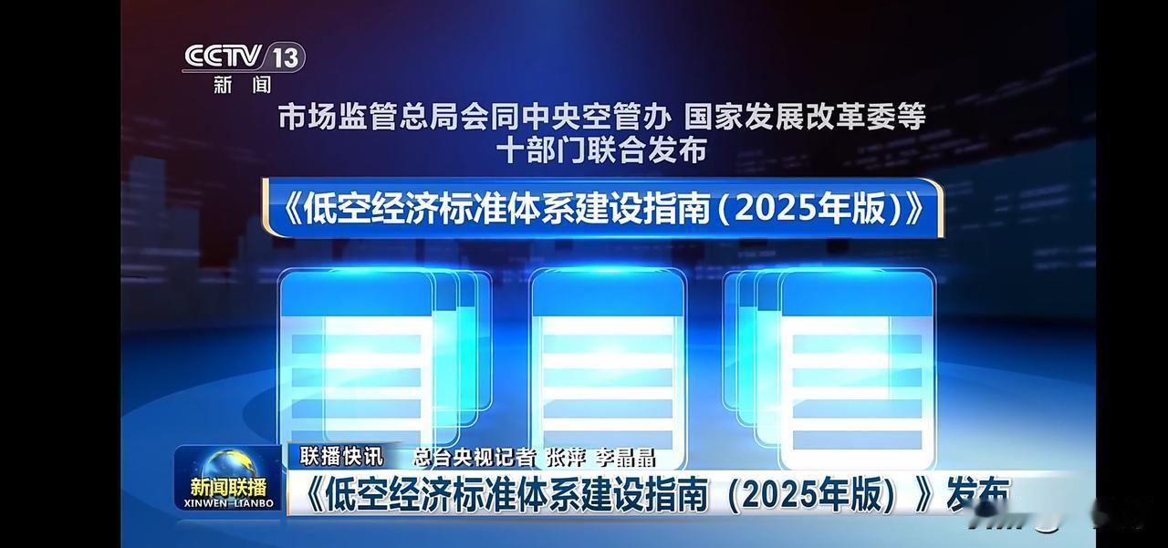 2025年低空经济标准体系建设指南发布，引领未来发展！