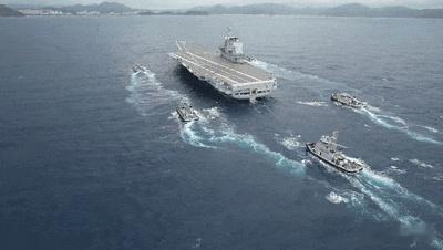 山东舰完成2025最后一次海训山东舰完成年度最后一次海上训练 入列以来，从近海练