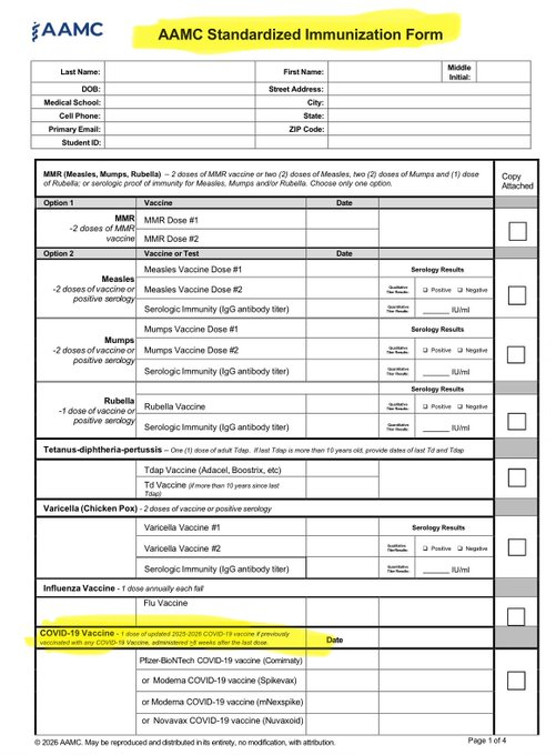 德克萨斯州的五家教学医院——包括休斯顿卫理公会医院——要求所有学生接种新冠疫苗，