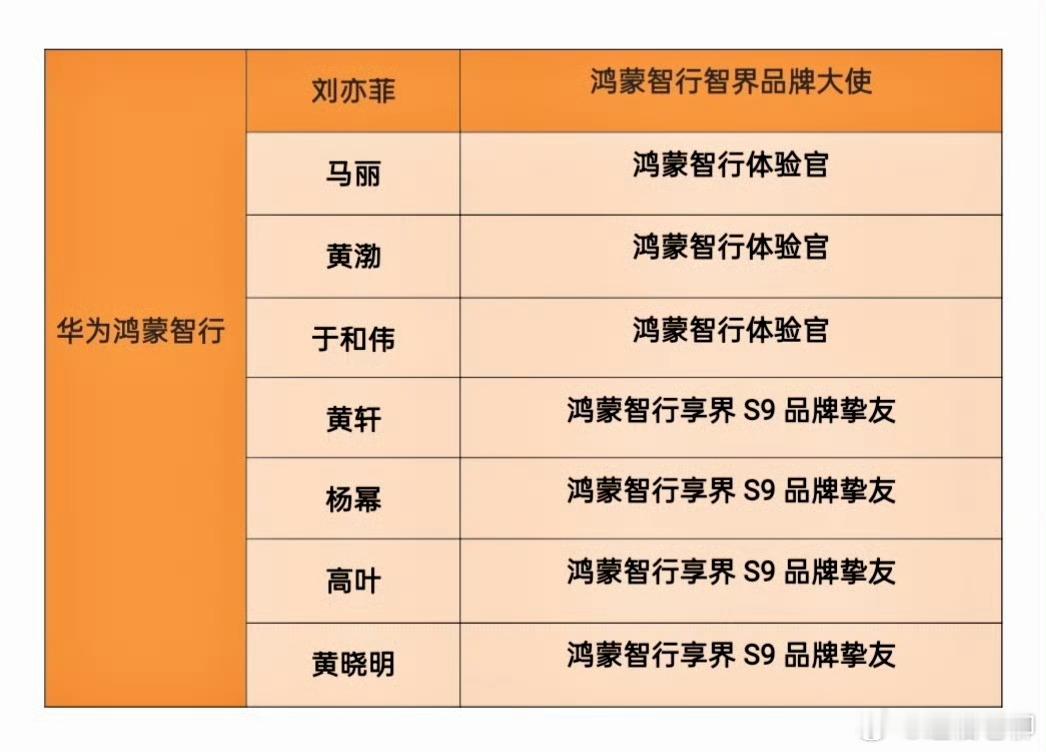 华为请的明星再多，也比不了一个雷军，反而分散了品牌的注意力，让人无法判断品牌定位