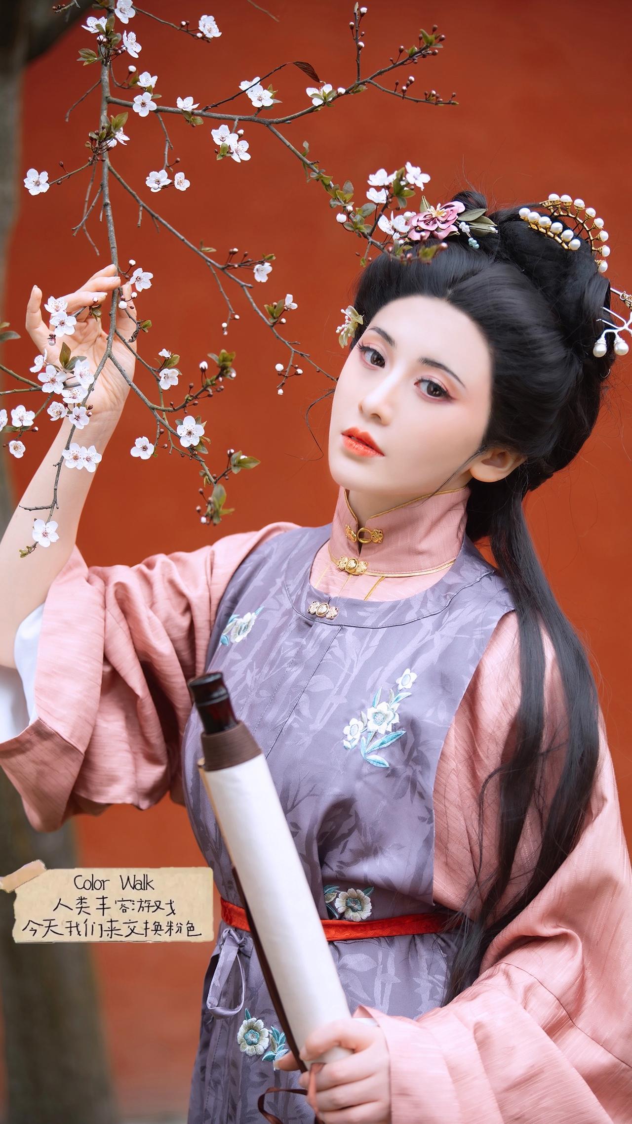 Colorwalk 挑战 今天我们交换。抖音摄影美学大赏 一起粉彩colorwa