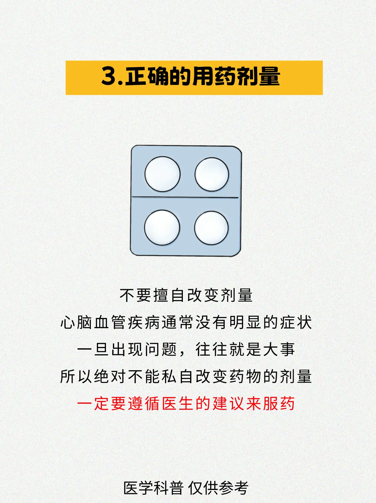 需要长期服药的患者忽略这3点等于白吃！。阿司匹林