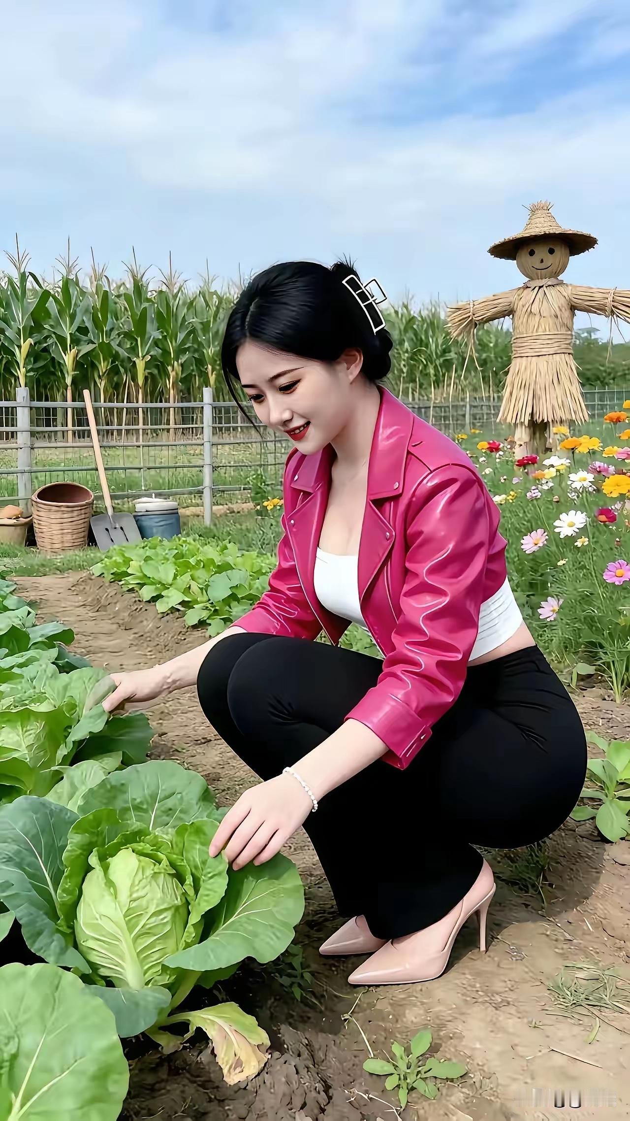 《吹牛》
莫笑咱是庄稼人，
种出五谷养万民。
柔肩可以担日月，
拙笔也能写诗文。