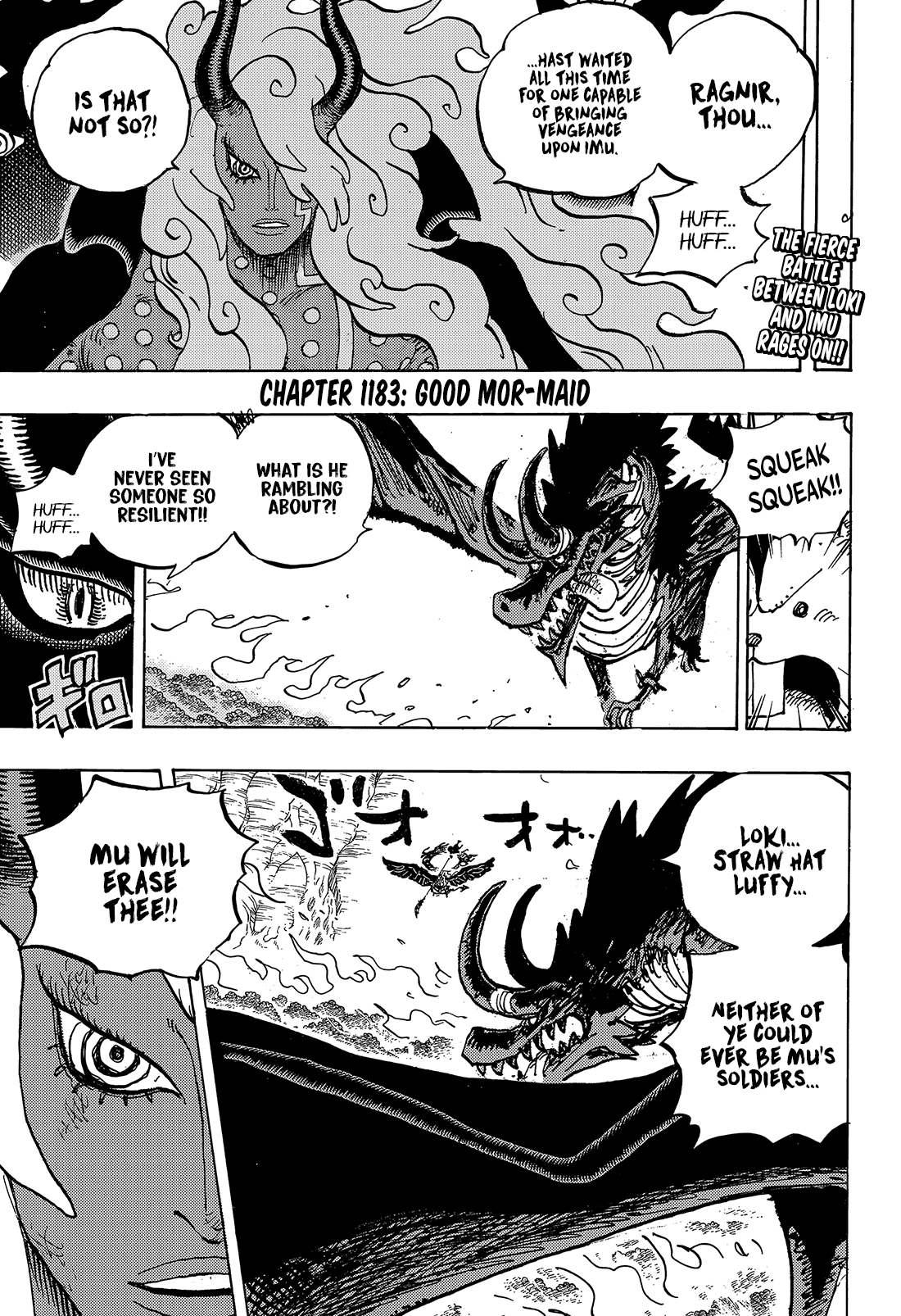 （英文版）海贼王1183话漫画高清全图（TCB组）。海贼王1183话海贼王航海王