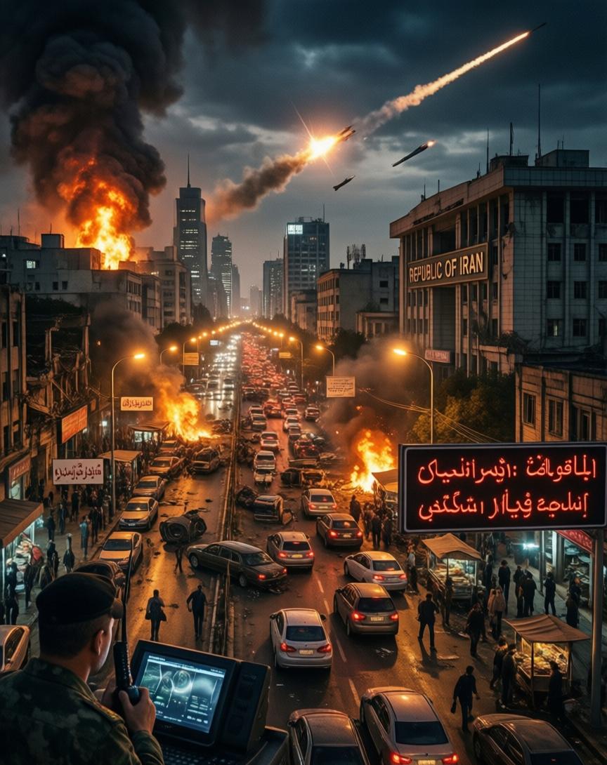 德黑兰那个晚上，没睡着的人不少。

3月7号深夜22点33分，伊朗首都突然传来密