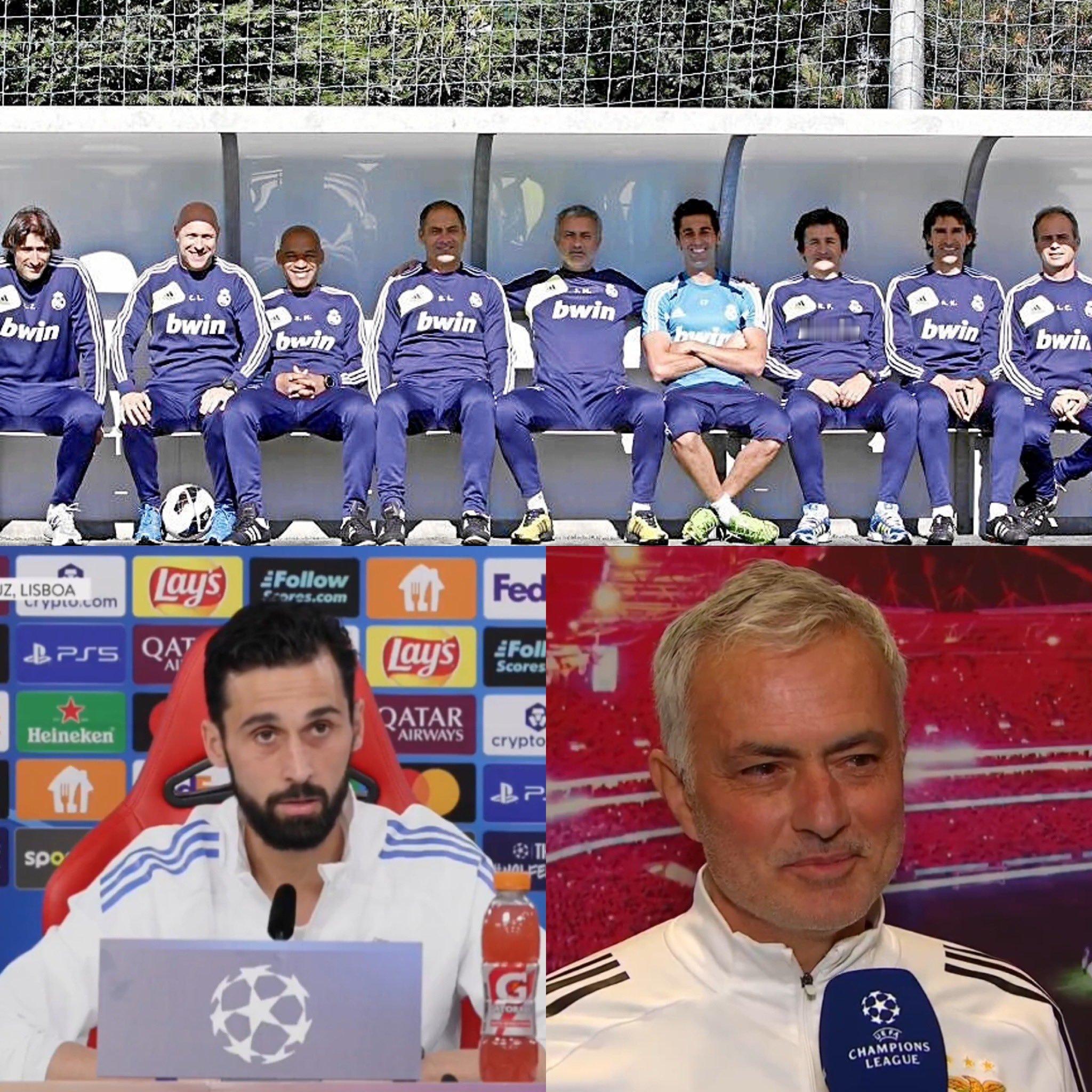 穆里尼奥和阿韦罗亚的故事堪称传奇。2013年6月，穆里尼奥确认将卸任皇家马德里主