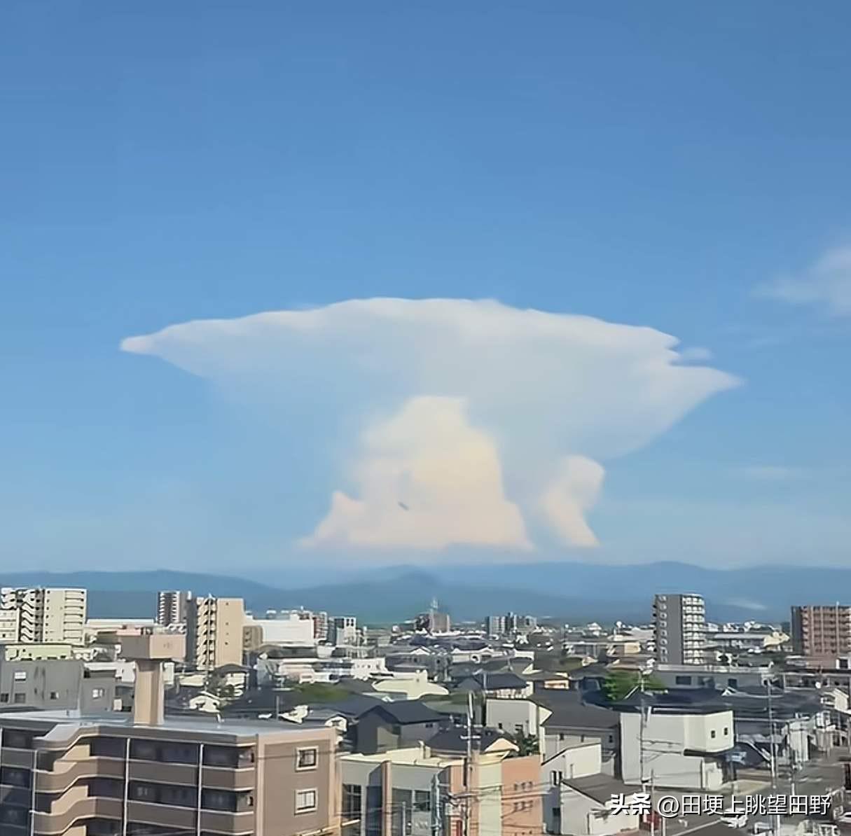 日本到底在干什么？7.1级地震后巨大的蘑菇云腾空而起

日本熊本县这次7.1级地