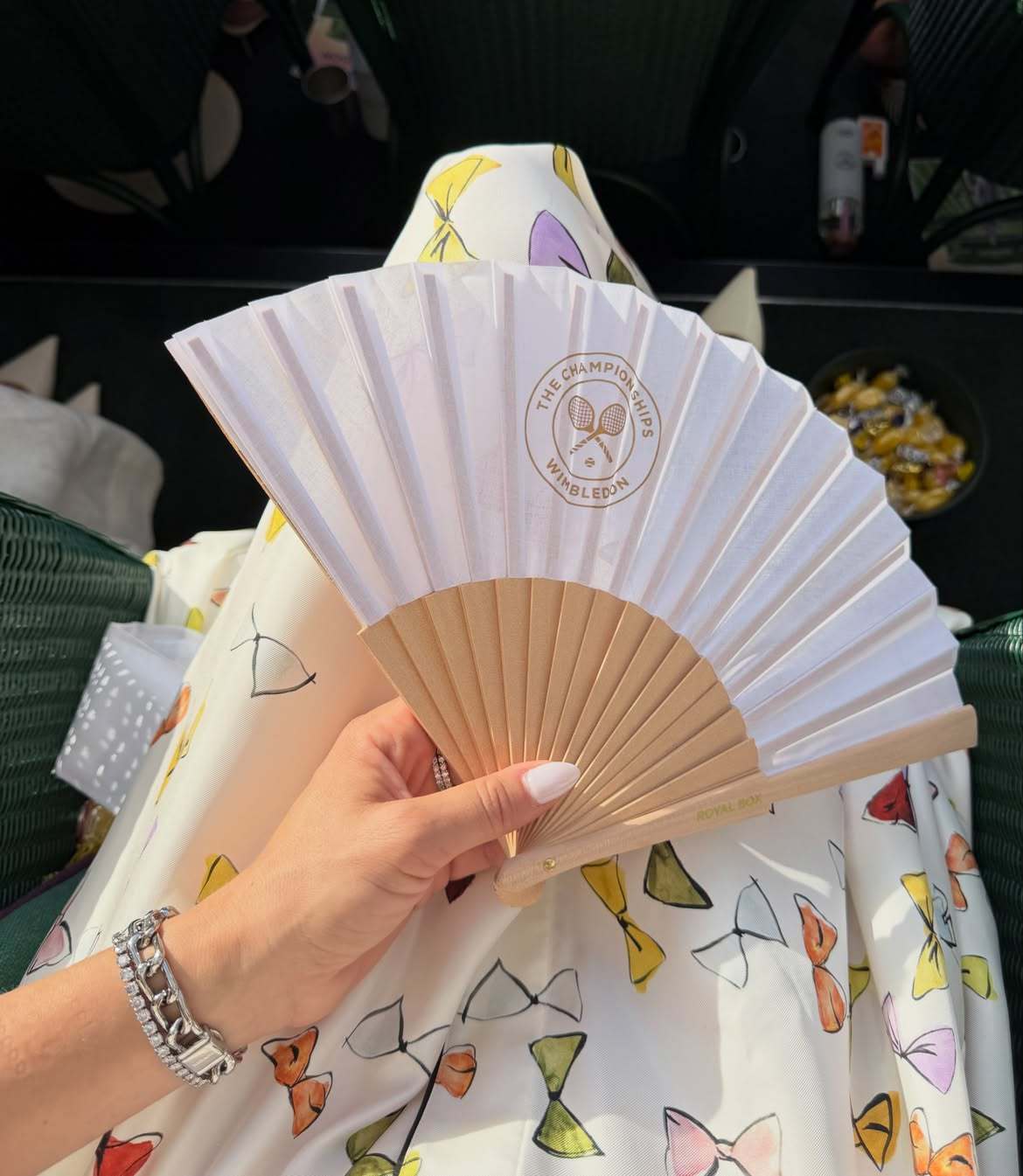 前温网亚军、加拿大美女布沙尔受邀到中央球场皇家包厢观赛：“很荣幸被邀请参加皇家包