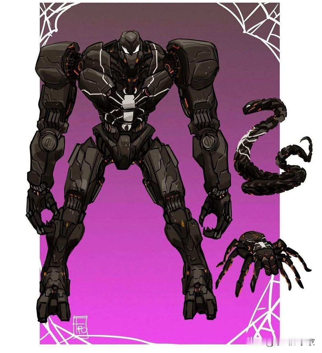 毒液x变形金刚 画师frederic
动漫 原画分享家 二次元 插画 卡通 插画