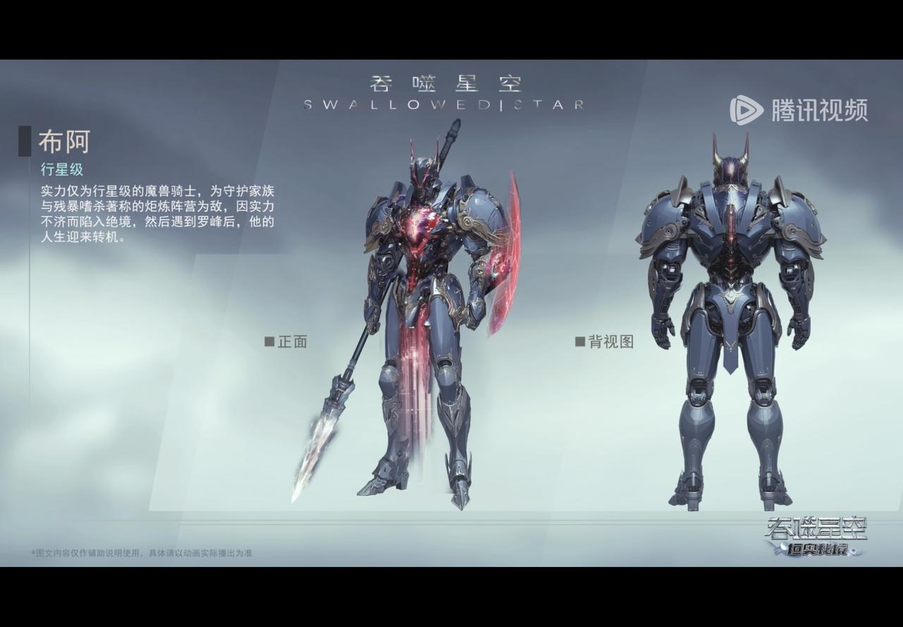 根据片尾介绍这个人叫做阿布，却只有行星级别，是魔兽骑士，为了守护家族与残暴的炬烈