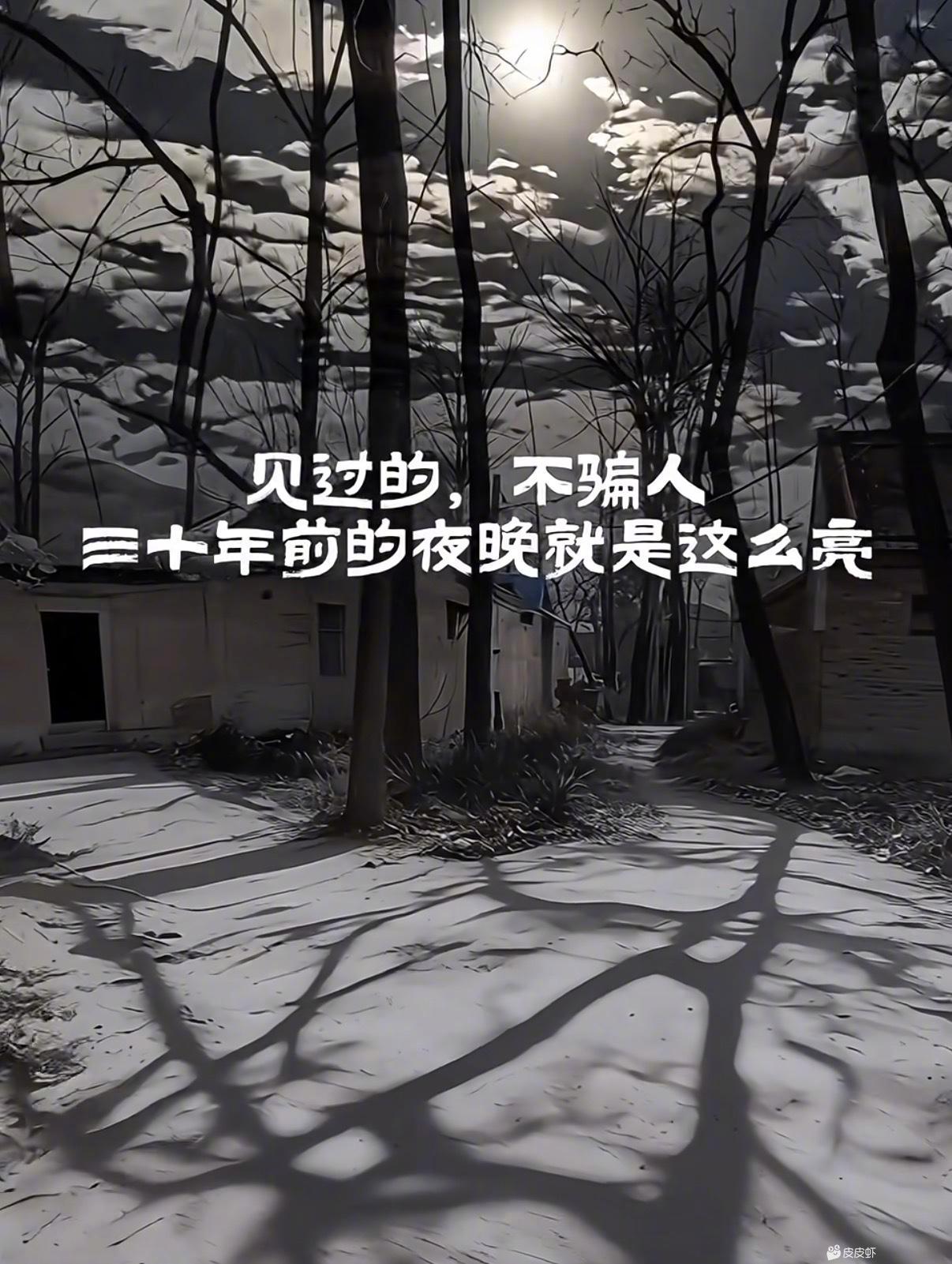 你见过吗，我小时候见过