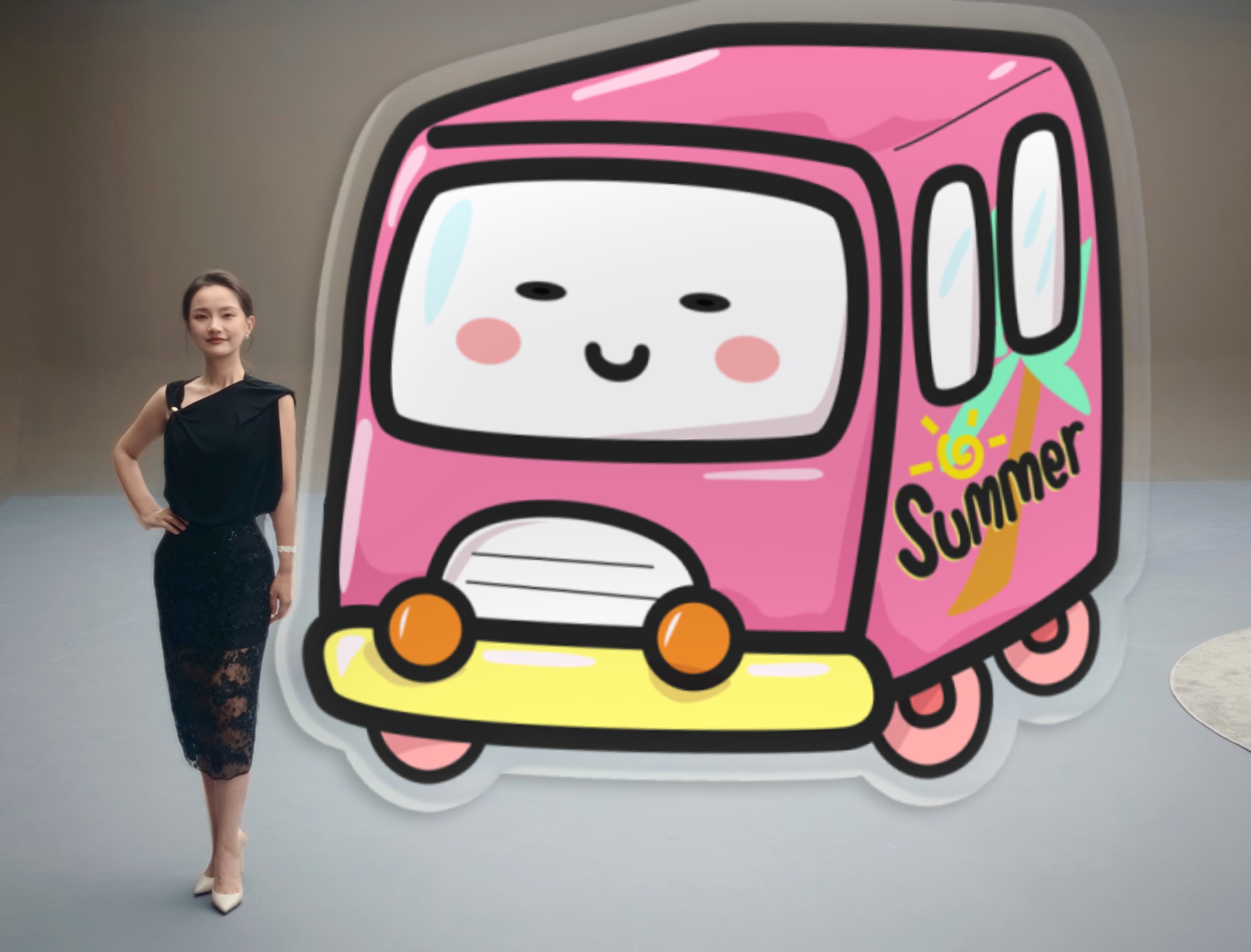 今天的第二条视频拍完啦，这套look能猜出是什么车吗？现在开车再回阿那亚