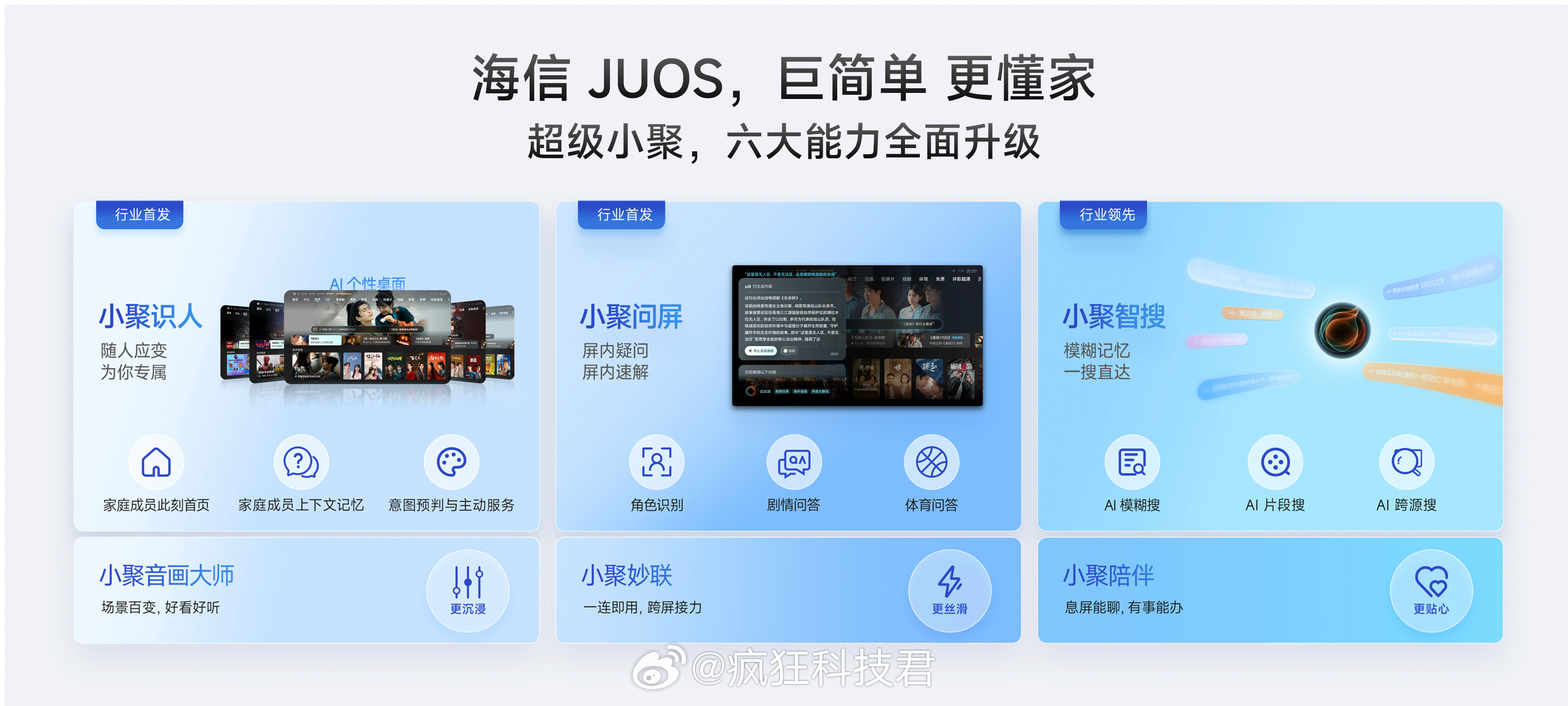 海信juos这次真把家庭ai玩明白了！作为行业首个家庭智能伴侣级aios，它不是