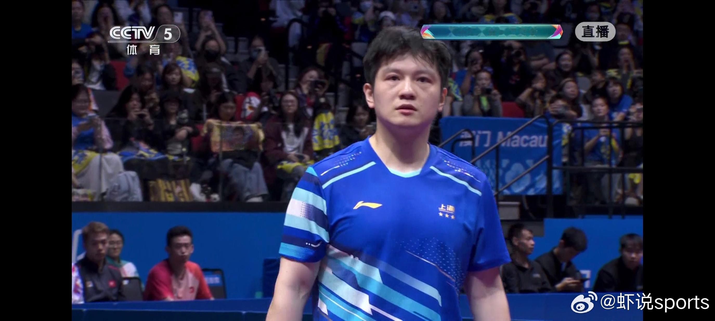 第2局，10:7领先的 被 挽救2个局点后，以11-9扳回一城🏓 