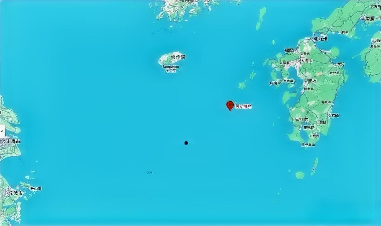 2月12日，在长崎县五岛市女岛西南约165-170公里的东海海域，​中国籍“虎网