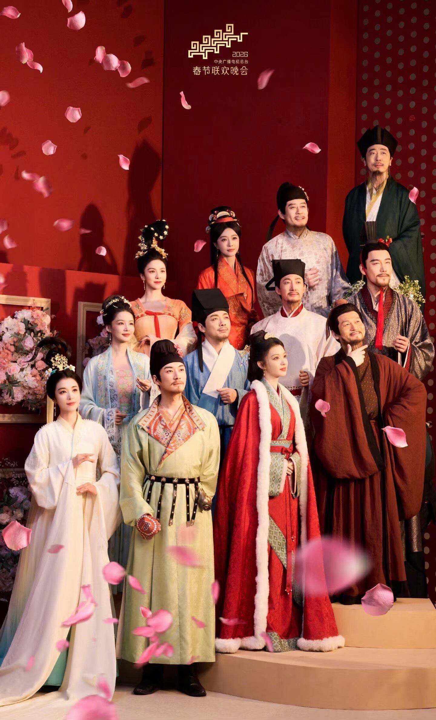 《贺花神》太有创意了秦岚，王楚然好美！！！ 