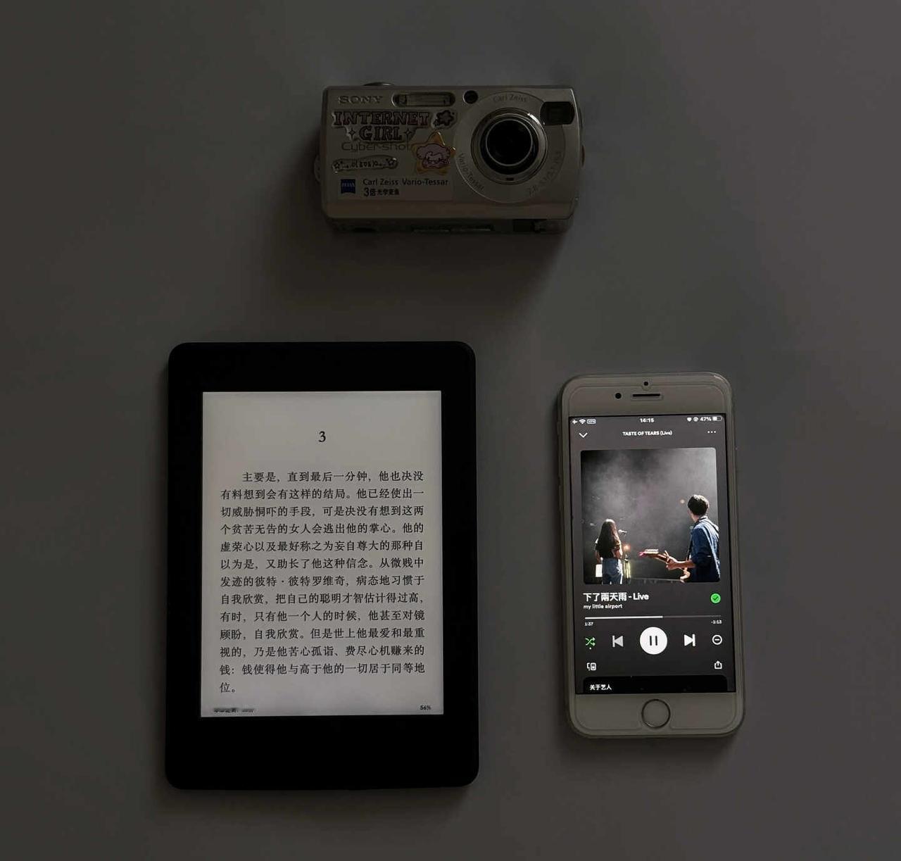 上半年最大的成就是修复了
10年前的6s和kindle
以及20年前的索尼ccd